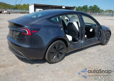 2025 Tesla Model 3 Long Range All-Wheel Drive from USA, damaged, VIN 5YJ3E1EB8SF017051